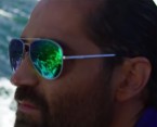 Manuel Garcia-Rulfo wears Randolph Engineering Concorde sunglasses in the Netflix film 6 Underground.