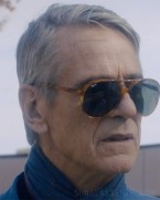 Jeremy Irons wears vintage Ray-Ban sunglasses in the movie An Actor Prepares (2018).