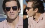 It looks like Jake Gyllenhaal is wearing Shuron Ronsir frames fitted with sunglasses in Nightcrawler
