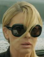 In A Dark Truth, Deborah Kara Unger wears black Tom Ford Bianca sunglasses.