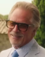 Don Johnson wears Tom Ford glasses in the movie Book Club: The Next Chapter (2023).