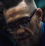 Conor McGregor wears Tom Ford 5307 eyeglasses (November 2016)