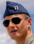 Alexander Ludwig wears Tom Ford Marko FT0144 sunglasses in the 2020 movie Operation Christmas Drop.