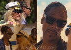 Snoop Dogg wears Versace VE4289 Medusa Gold Medal sunglasses in The Beach Bum.