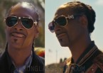 Snoop Dogg wears black and gold Versace Medusa VE2150Q C62 sunglasses in The Beach Bum (2019)