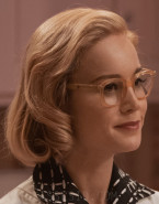 Brie Larson wears vintage eyeglasses in the series Lessons in Chemistry.