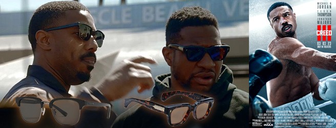 Sunglasses in Creed III Michael B Jordan