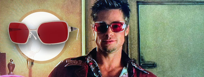 Sunglasses in Fight Club Tyler Durden Brad Pitt
