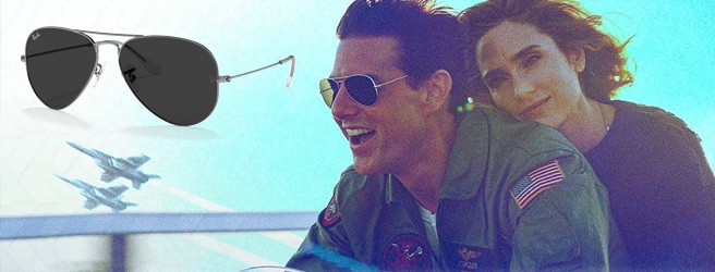 Top Gun Maverick Tom Cruise Ray-Ban sunglasses