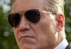 Holt McCallany wears American Optical Fletcher aviator sunglasses in the Netflix series The Waterfront.