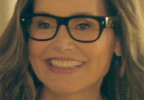 It looks like Geena Davis is wearing Cutler and Gross 9692 eyeglasses in the series The Boroughs.