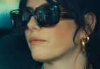 Kaya Scodelario wears Gucci GG1906S sunglasses in The Gentlemen