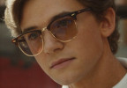 Igby Rigney wears Ray-Ban Clubmaster sunglasses in the The Shards.
