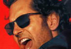 Paul Rudd wears Ray-Ban RB3686 sunglasses on the poster for the movie Power Ballad.