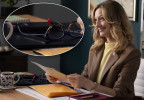 Judy Greer wears Sabine Be Be Pretty eyeglasses in the Apple TV+ series Stick.