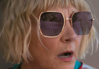 Kerri Kenney-Silver as Anne wears STATE Optical Co. Sedgwick Sun sunglasses in the series The Four Seasons.