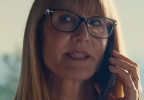 Laura Dern wears Tiffany TF2207 optical eyeglasses in the movie Jay Kelly.