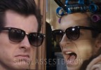 Mark Ronson wears Tom Ford Rock FT0290 sunglasses in the music video for his song with Bruno Mars, Uptown Funk.