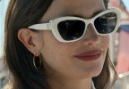 Eva Green wears white Chanel 5481H sunglasses in the movie Just Play Dead.