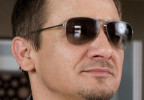 Jeremy Renner wears Giorgio Armani AR6007 glasses in Mission Impossible - Rogue Nation.