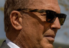 Kevin Costner as John Dutton III wears Oliver Peoples Oliver Sun in the Paramount series Yellowstone.