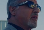 Sylvester Stallone wears Persol PO3268S sunglasses in black in Tulsa King.