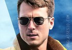 Glen Powell wears Randolph Engineering Aviator sunglasses in the movie Devotion.