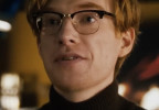 It looks like Domhnall Gleeson is wearing Ray-Ban RX5154 Clubmaster eyeglasses in the film Fountain of Youth.