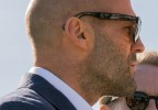 Jason Statham wears Ray-Ban RB2140 Wayfarer sunglasses in Operation Fortune.