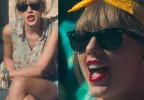 Taylor Swift wears a pair Ray-Ban 2140 Wayfarer in the 22 music video.