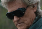 Kurt Russell wears black, aviator glacier sunglasses in Episode 6 of Season 2 of Monarch: Legacy of Monsters.