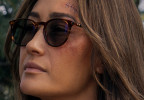 Maggie Q wears brown sunglasses in the series Ballard.