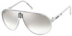 Carrera Champion, white frame, grey mirror gradient lenses, color code 8TA