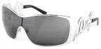 Dolce & Gabbana 6019, silver frame with grey silver mirror lens