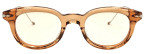 Jacques Marie Mage HISAO Sand Beige Silver Frame, Clear Lens JMMHIRX-76