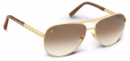 Louis Vuitton Attitude Pilote Z0339U gold sunglasses
