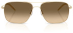 Oliver Peoples Clifton OV1150S 503585 Gold, Light Brown Gradient Grey