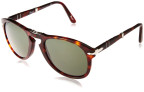 Persol 714 folding sunglasses, havana frame