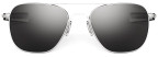 Randolph Engineering Aviator sunglasses, matte chrome frame