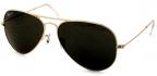 Ray-Ban 3025 Gold (arista) frame, Gray Polarized lenses (code 001/58)