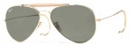 Ray-Ban RB3030 Outdoorsman, gold frame with cable temples