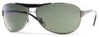 Ray-Ban 3324 Gunmetal frame, Green Polarized lenses