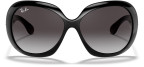 Ray-Ban RB4098 Jackie Ohh II, black frame, grey gradient lens, color code 601/8G 60-14