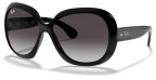 Ray-Ban RB4098 Jackie OH II, Polished Black frame, Grey Gradient lens
