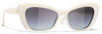 Similar: Chanel 5481H Cat-Eye sunglasses, white, gray/gradient lenses 1255/S6