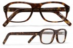 Cutler and Gross tortoiseshell acetate square-frame optical glasses