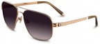 Sama No Hunger sunglasses with rose gold frame