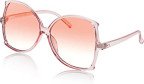 The same model pink butterfly sunglasses as worn by Abbey Lee in Florida Man.