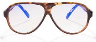 BluBlocker Original Aviator in Demi Tortoise with Blue Light Tech lenses