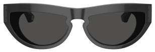 Burberry BE4422 black and gold sunglasses